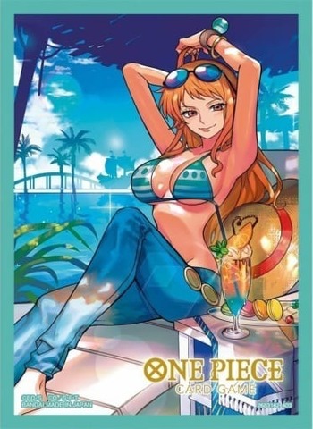 ONE PIECE CARD GAME - SLEEVES SET 4 - NAMI
